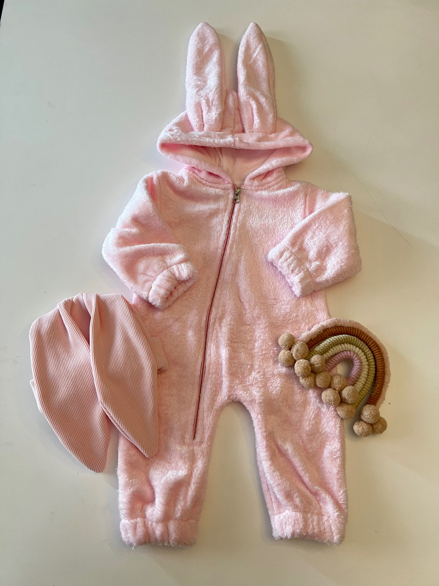 سرهمی گوش خرگوشی صورتی