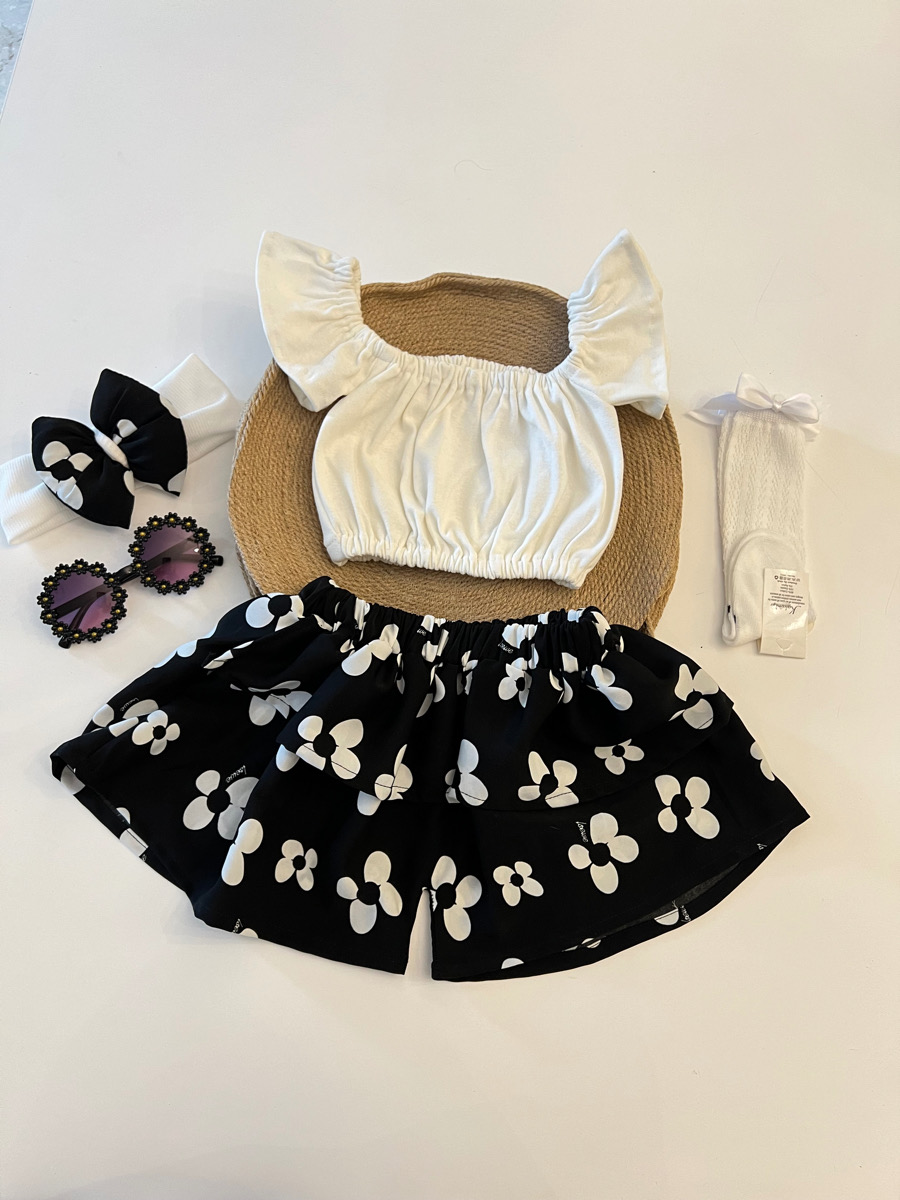 دوتیکه مشکی سفید🐼