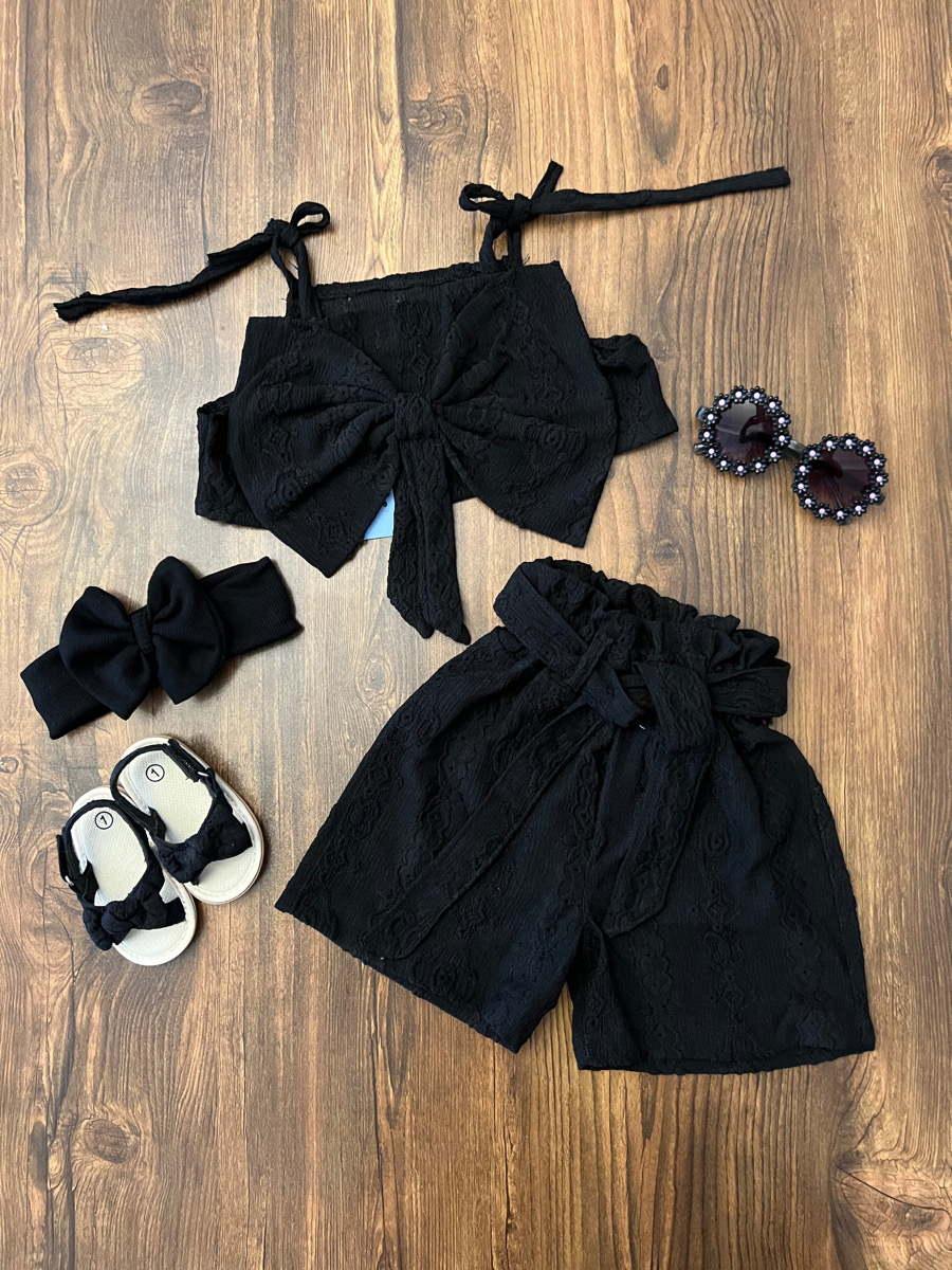 شلوارک کراپ پاپیون