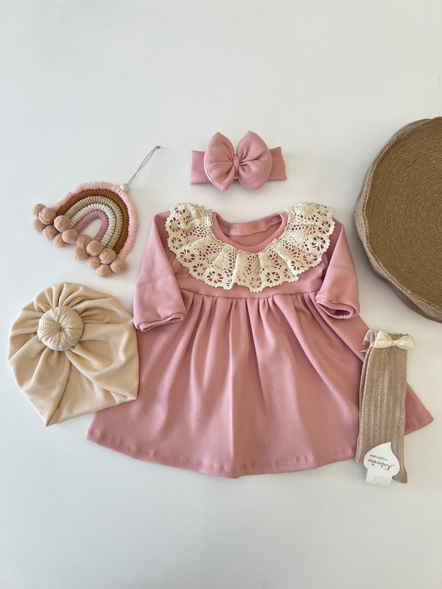 پیراهن صورتی نی نی سا