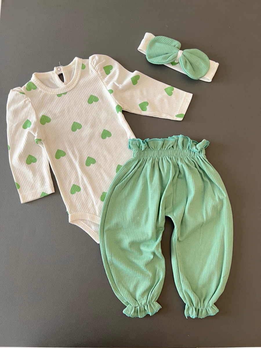 سه تیکه قلب پنبه