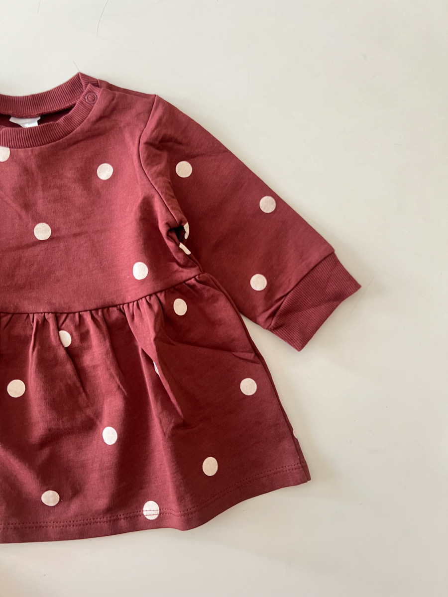 پیراهن h&m خال خالی