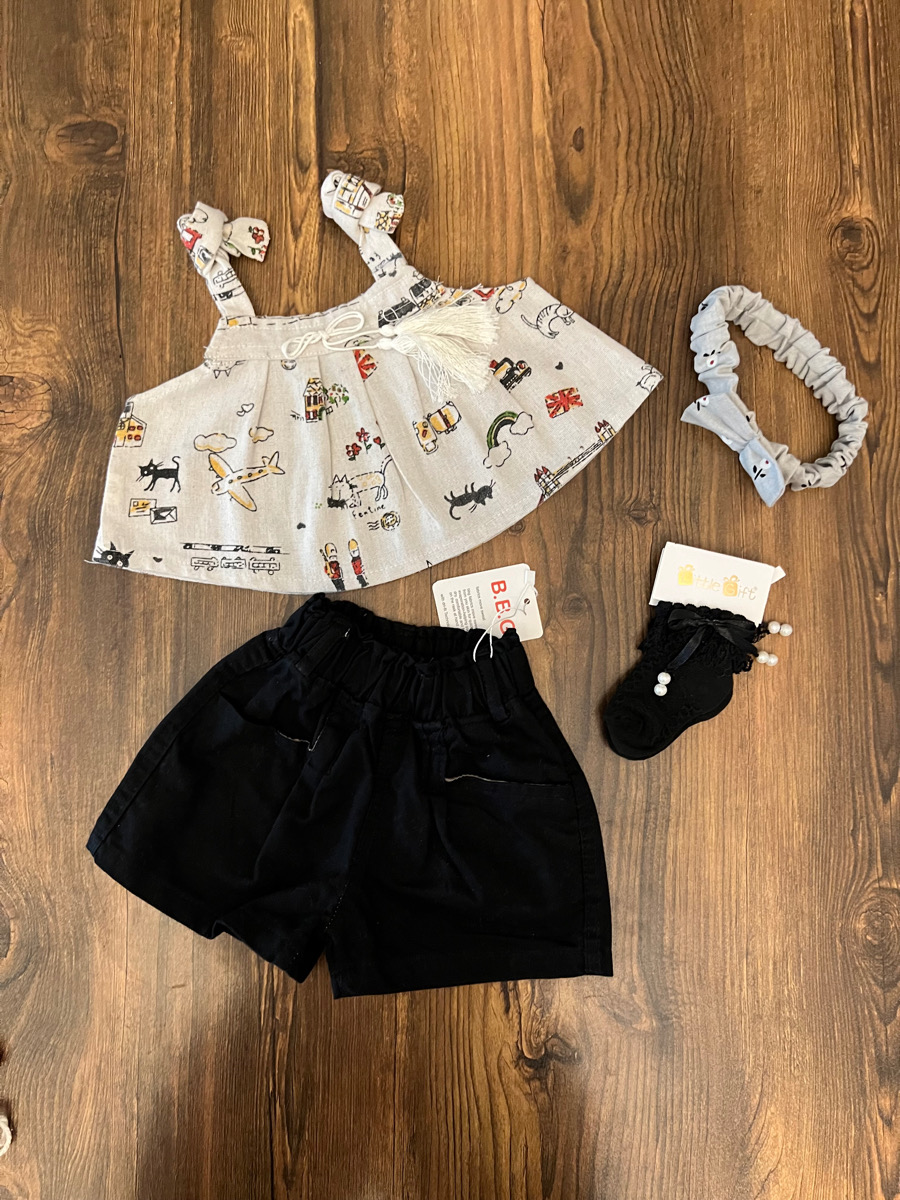 دو تیکه فانتزی مشکی