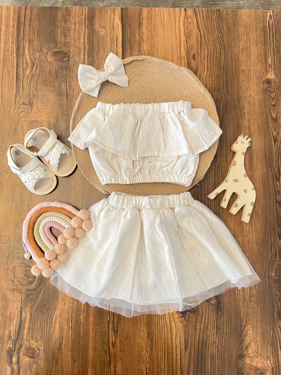 سه تیکه لینن کرم