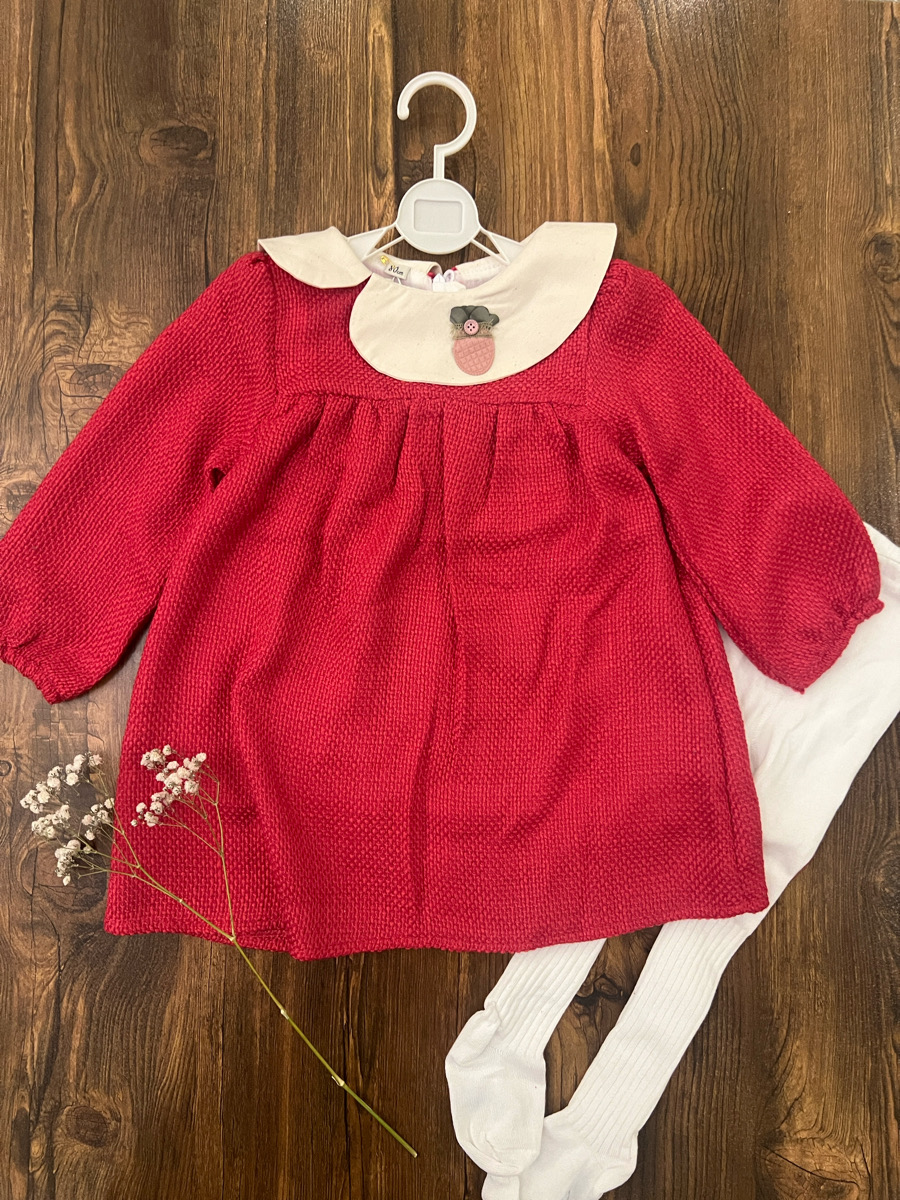 پیراهن دونه اناری روشن