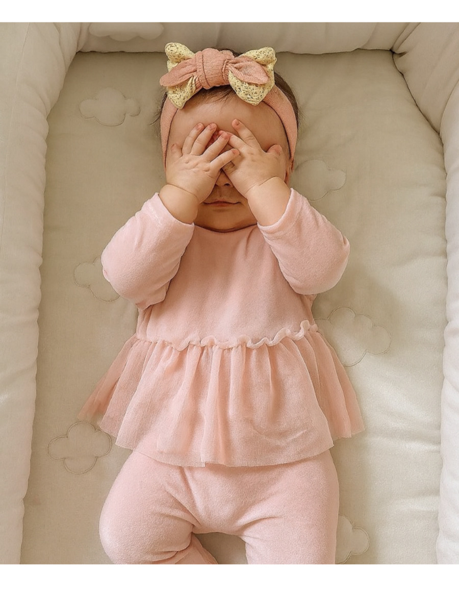 ست مخمل صورتی وارداتی