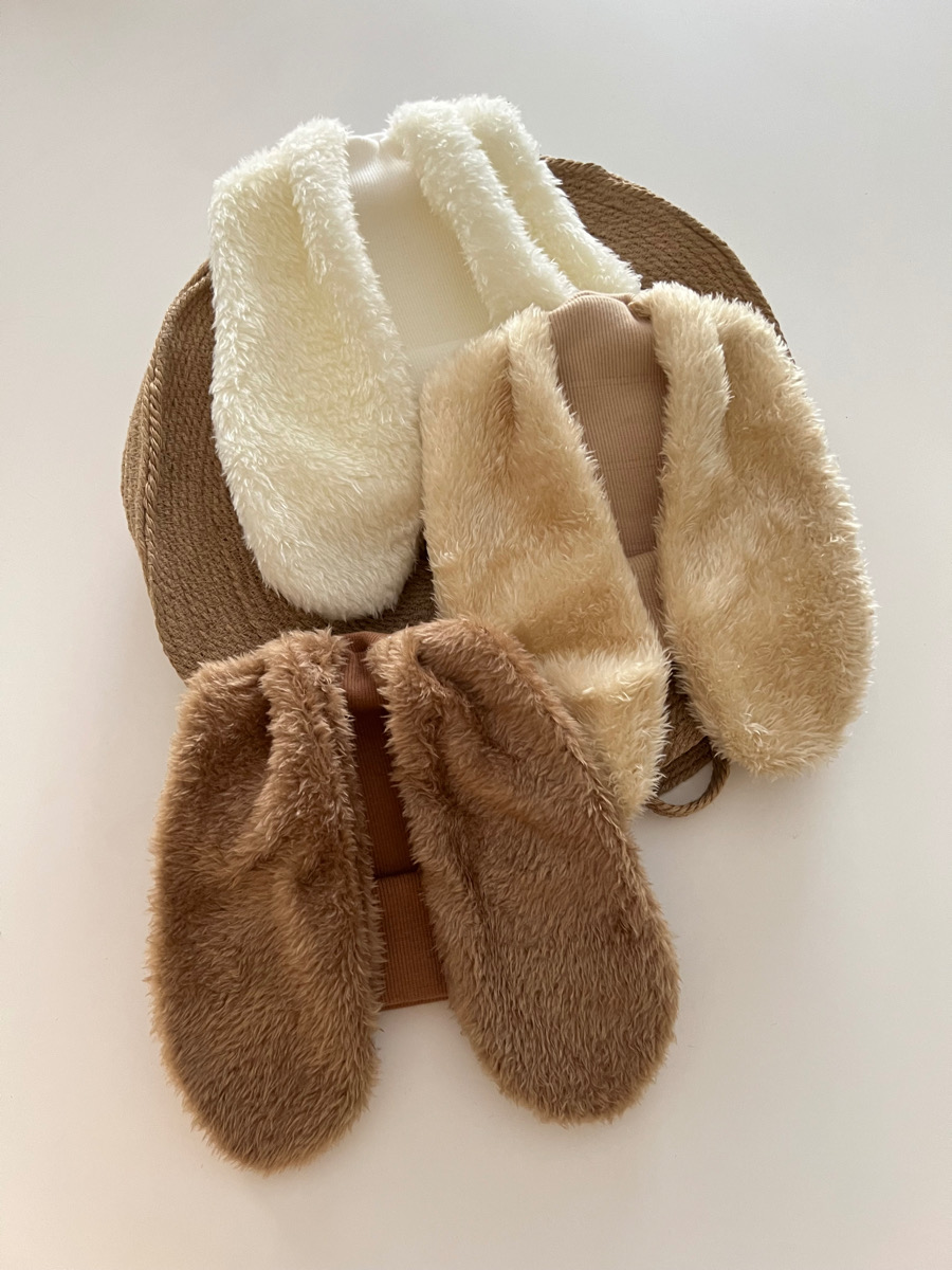 کلاه کشبافت گوش پشمی