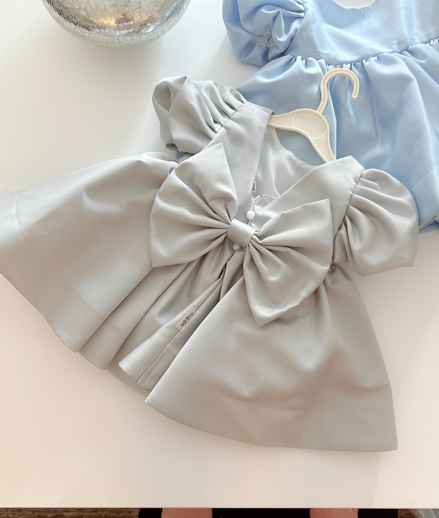 پیراهن پفی ساتن