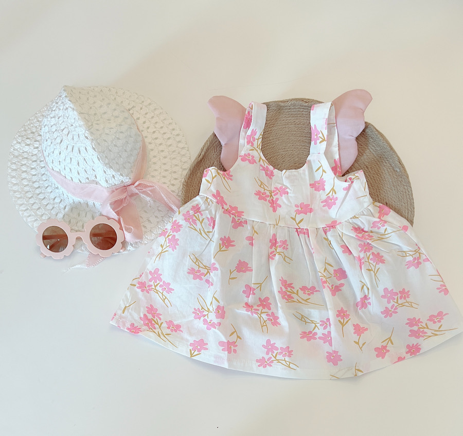 پیراهن کلاه  شکوفه