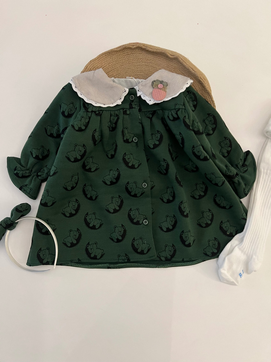 سبز یقه ب ب  خرس خواب