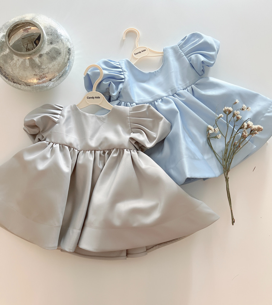 پیراهن پفی ساتن