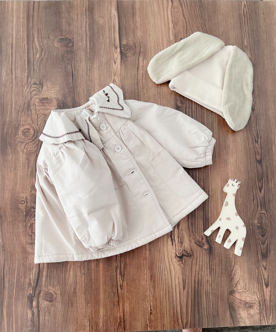 پالتو یقه گلدوزی